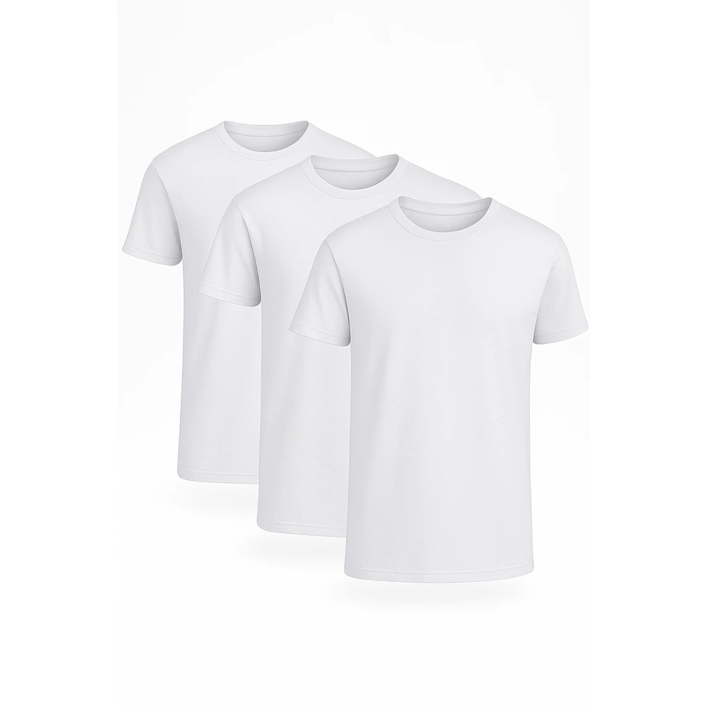 White 2XL Mesh T Shirts 3-Pack Wrangler Mens Performance Breathable Soft XXL New