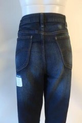 NWT Womens Lee Riders Midrise Bootcut Dark Blue Denim Jeans 24M *