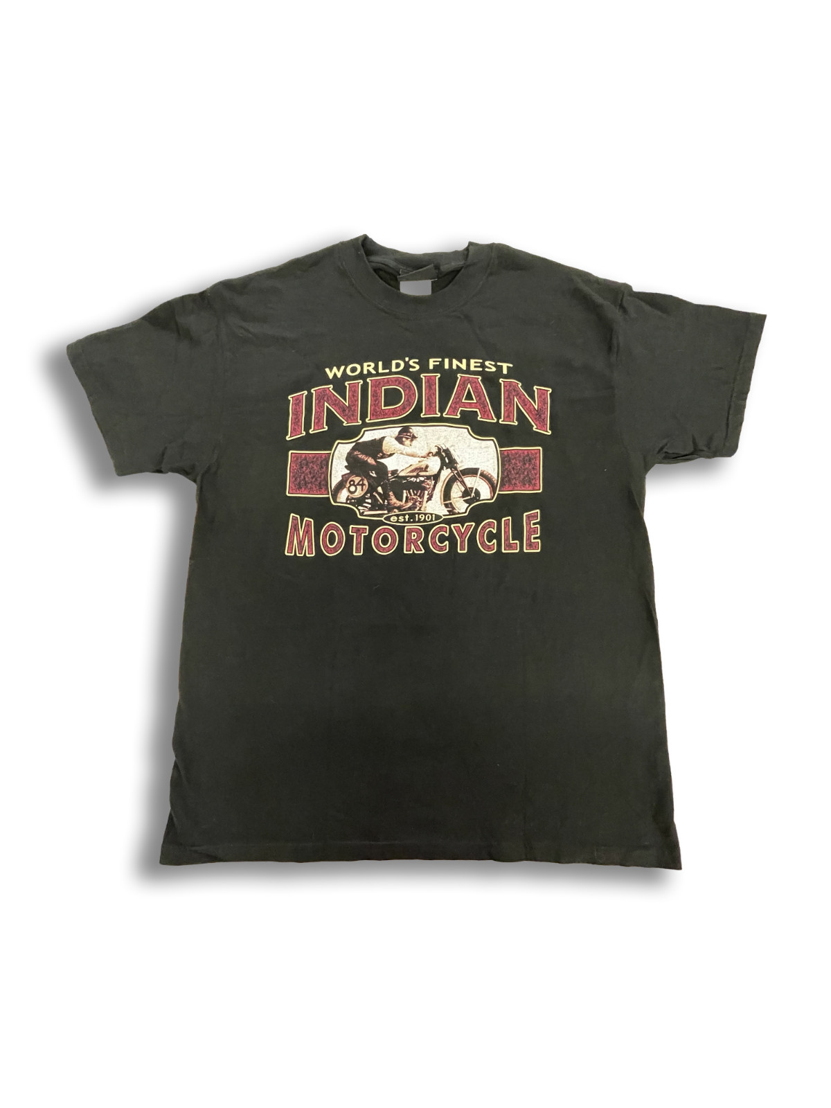 Vintage Indian Motorcycle T-Shirt, L/XL gallery