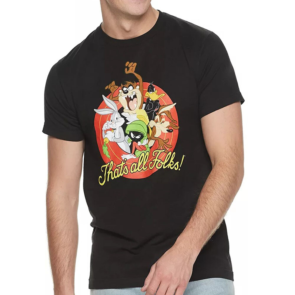Looney Tunes That’s All Folks Men’s T-Shirt