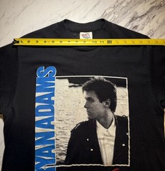 Vintage Bryan Adams Into The Fire World Tour 87 T Shirt Size Large TeeJays