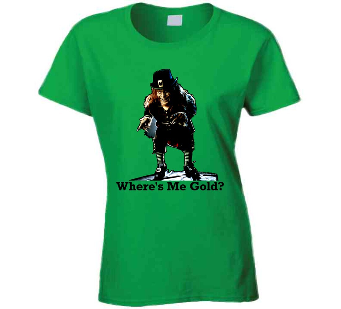 Leprechaun Movie Horror 90s Where's Me Gold T Shirt gallery