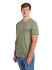 Jerzees T-shirt Unisex Snow Heather Military Green 3XL