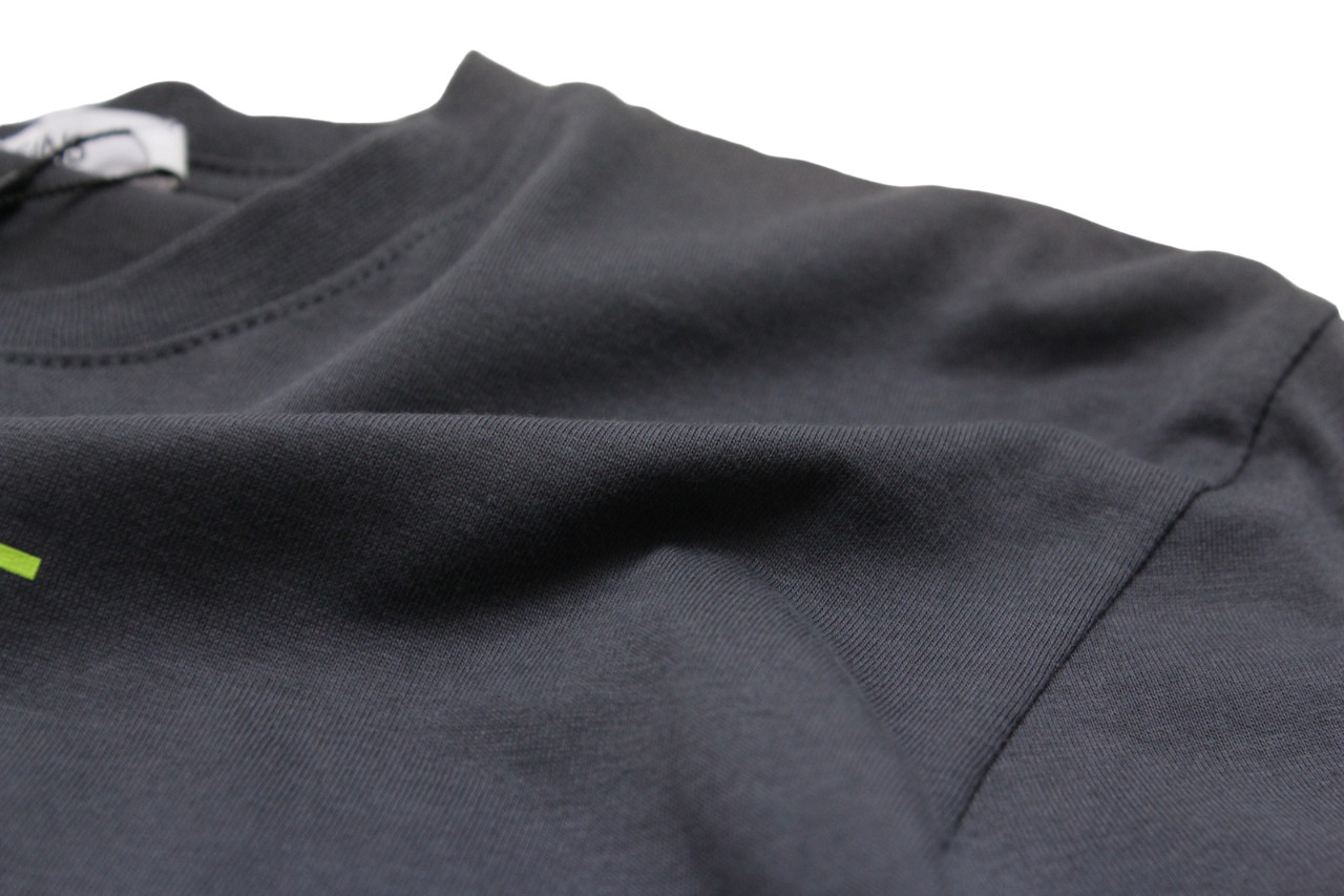 Calvin Klein Jeans T-Shirt Mens M Pullover Stretchy Gray Logo Crew Neck gallery