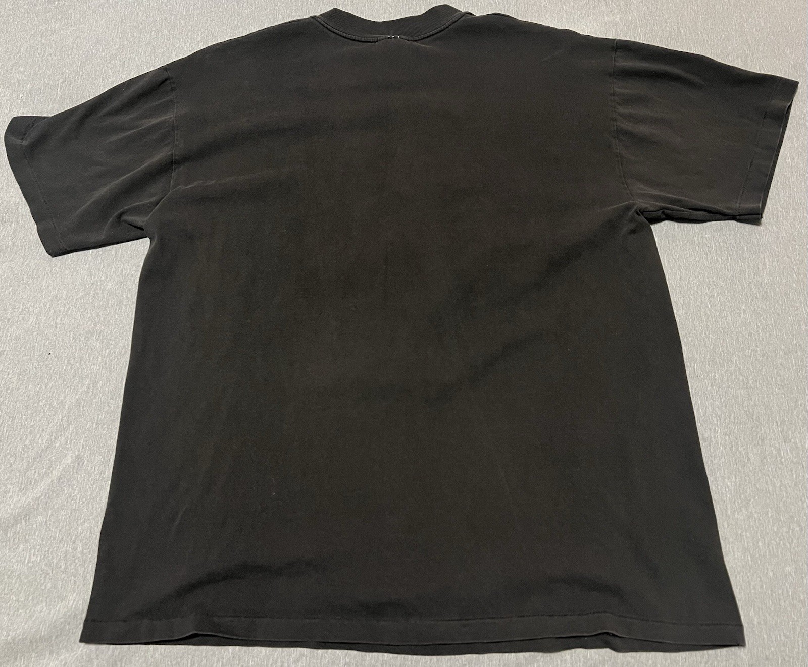 Vintage 90s Halloween Monster XL Black Glow In The Dark T Shirt Made In USA gallery