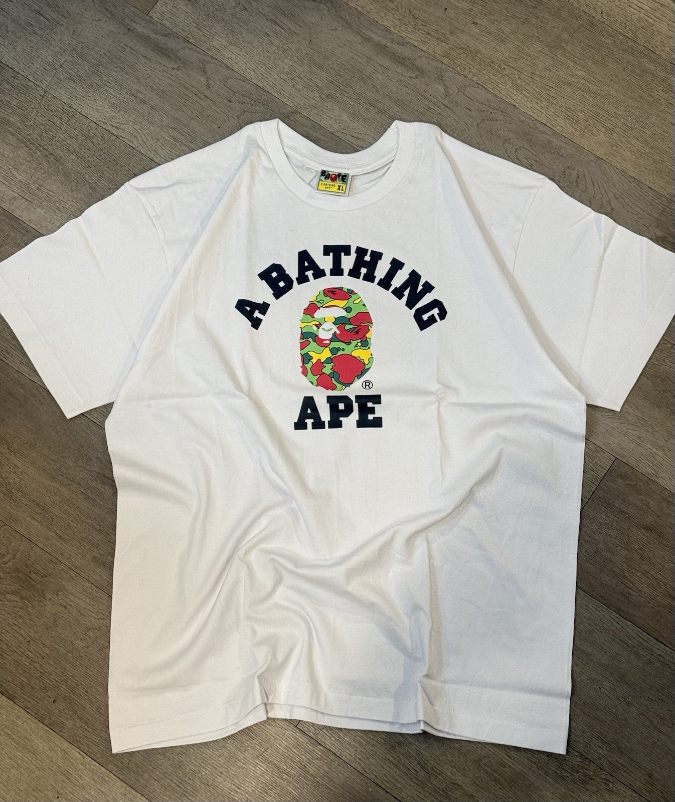 BAPE Sta Camo College Tee gallery