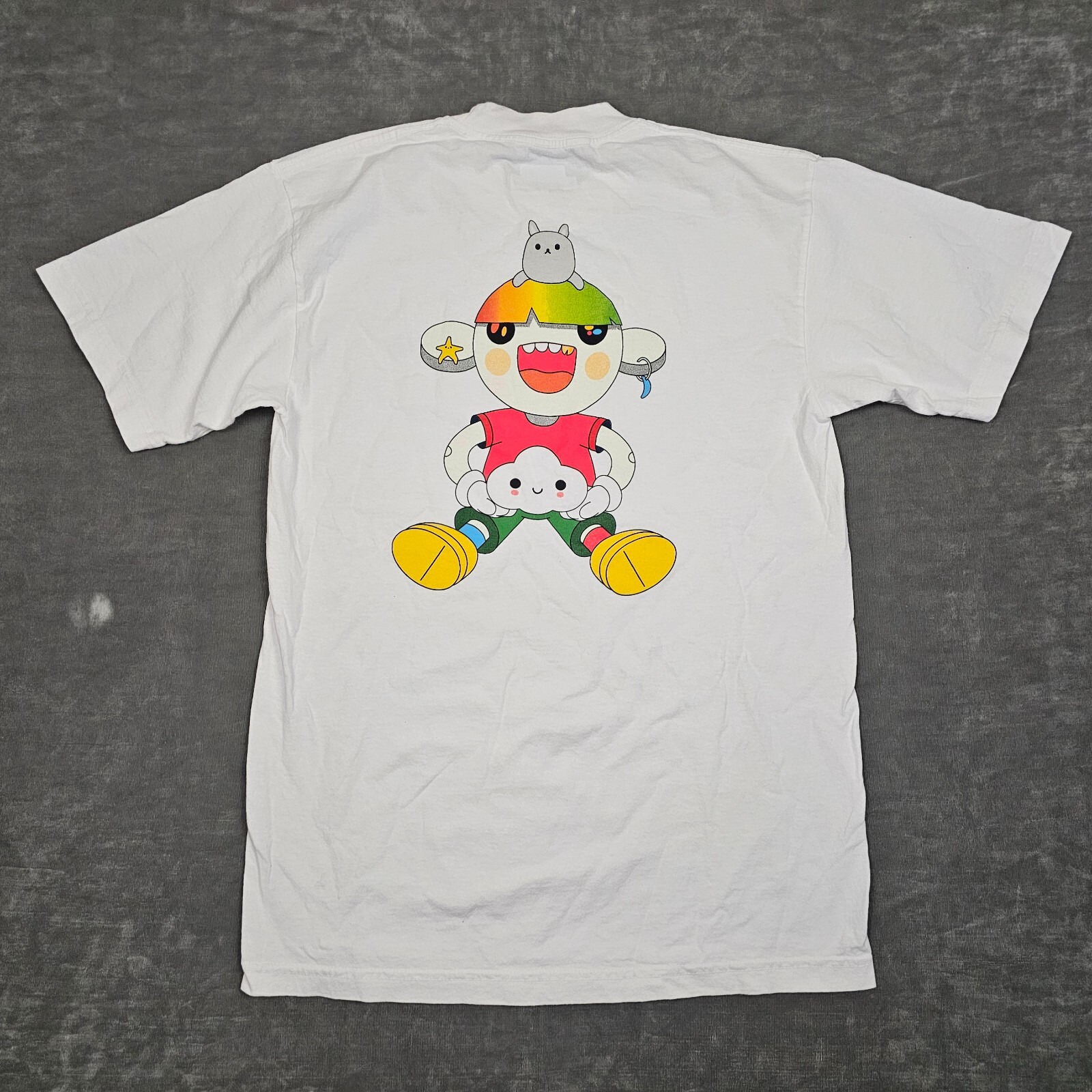 J. Balvin x Friendswithyou T-Shirt Men Small White Friends With You Smiley Tee S gallery