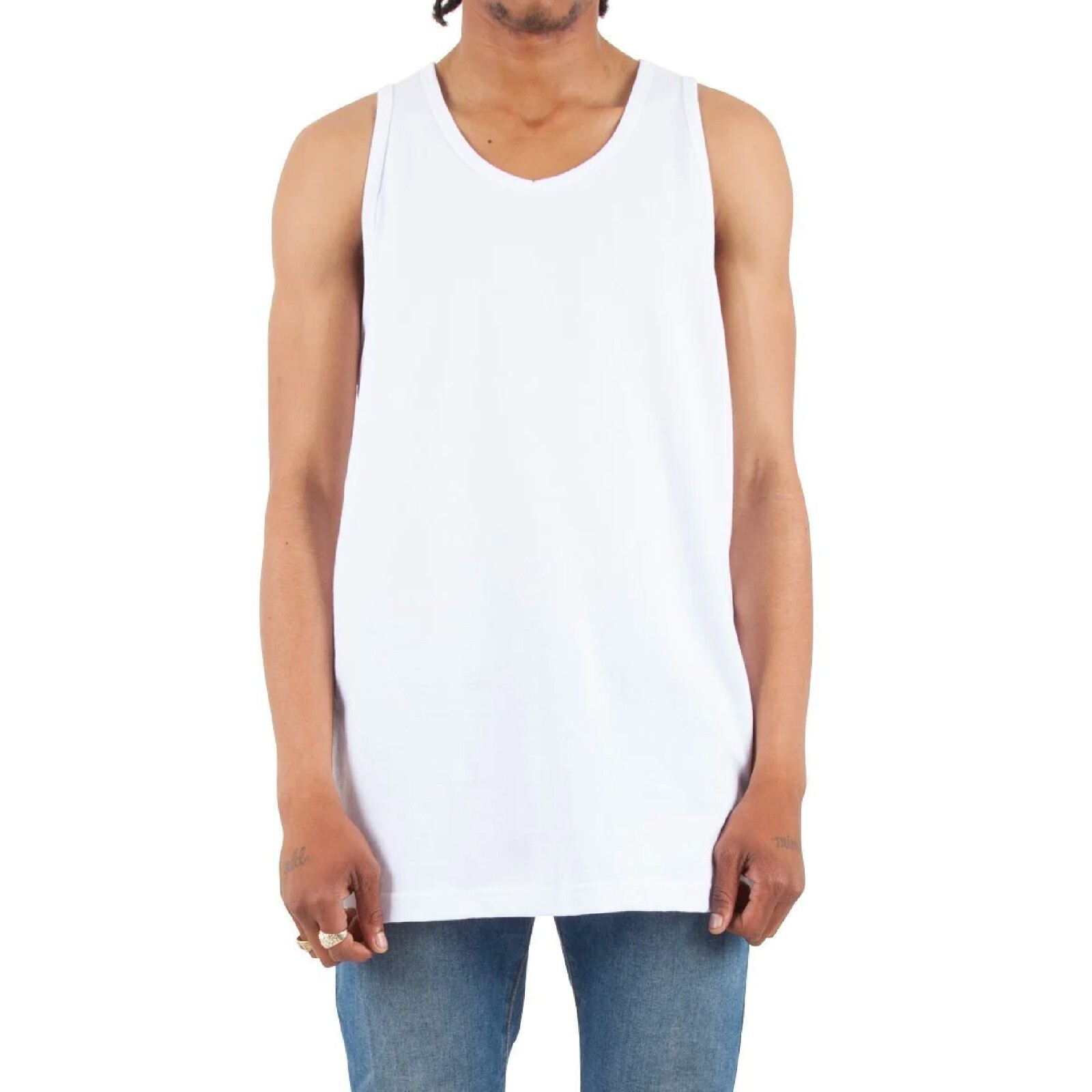 SHAKAWEAR MENS ACTIVE TANK TOP SHAKA WEAR CASUAL SLEEVELESS TANK TOP GYM SUMMER gallery