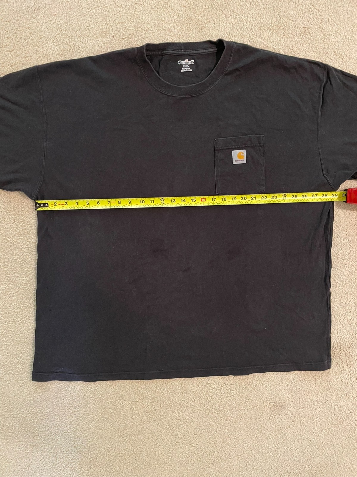 Vintage Y2K Carhartt Pocket Shirt Men 3XL Workwear Utility Distressed K87 Black gallery