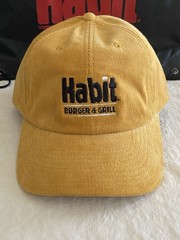 Habit Burger Gift Bundle T-Shirt Small + Hat + Notebook + Drawstring Bag NWT 🔥