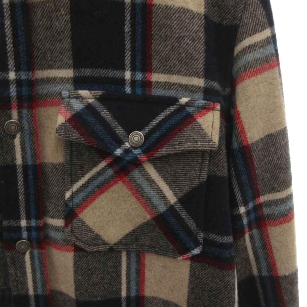 Woolrich Alaskan Wool Check Shirt M Multi-Color Cotton Nylon Polyester Excellent gallery