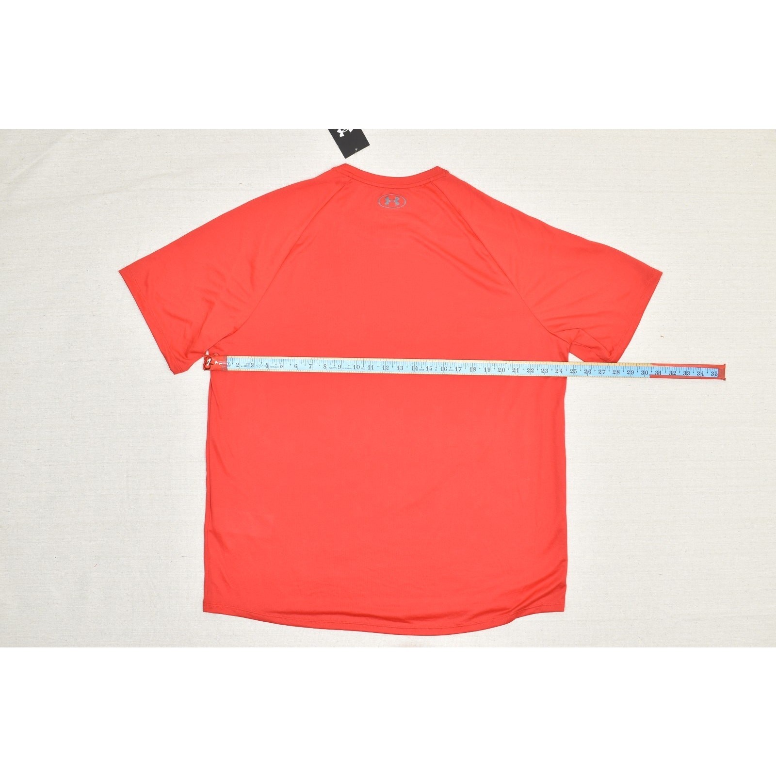 NEW Under Armour Men's Tech 2.0 Short Sleeve T-Shirt Red Crew Neck Loose Fit 2XL gallery