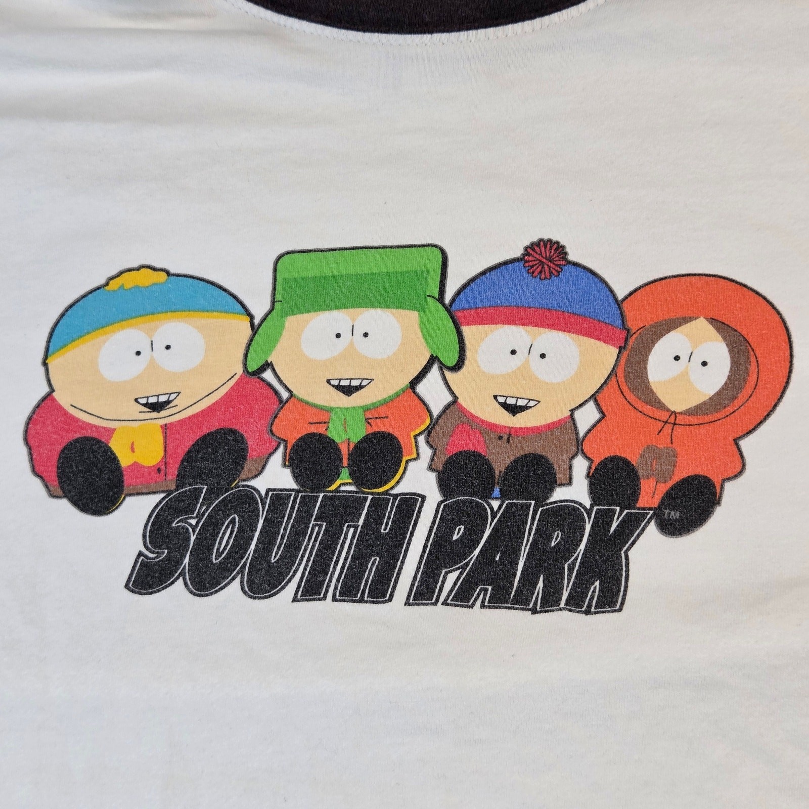 Comedy Central South Park Ringer T Shirt Large 2005 Vintage Cartoon Graphic gallery