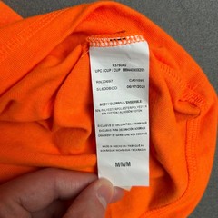Dickies Performance Shirt Mens Medium Orange Temp-iQ Cooling Long Sleeve Pocket