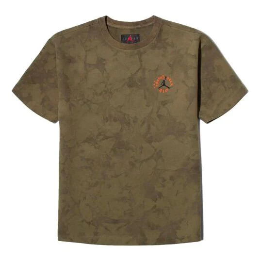Travis Scott Cactus Jack x Air Jordan Tee Medium Olive (CN3433-222) Size S-2XL gallery