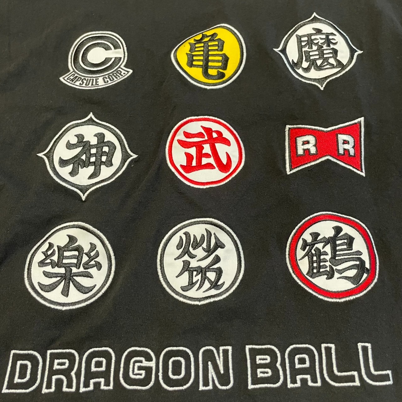 Dragon Ball T-Shirt XL Black Embroidered Logo Shimamura 2026 limited JAPAN NEW gallery