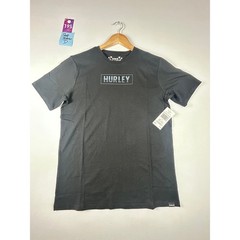 NWT Hurley Mens Everyday Tee Small Black Short Sleeve Cotton Casual Streetwear