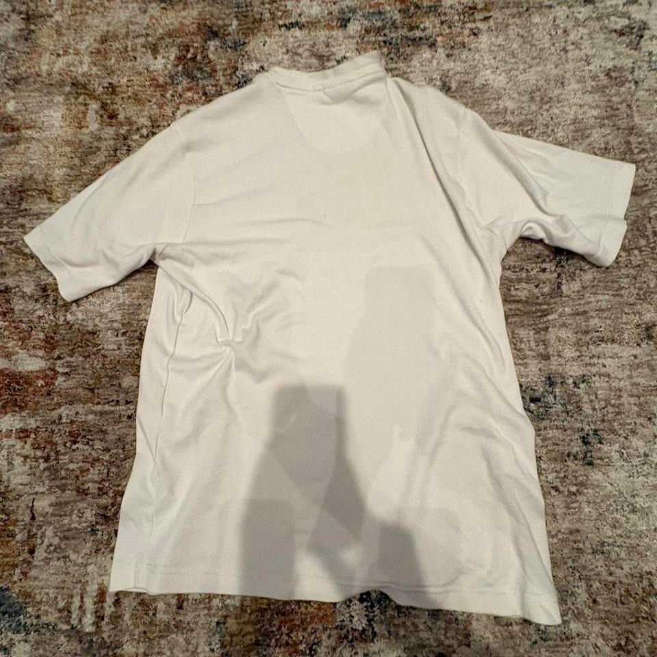 Perry Ellis white t-shirt Size M short sleeve gallery