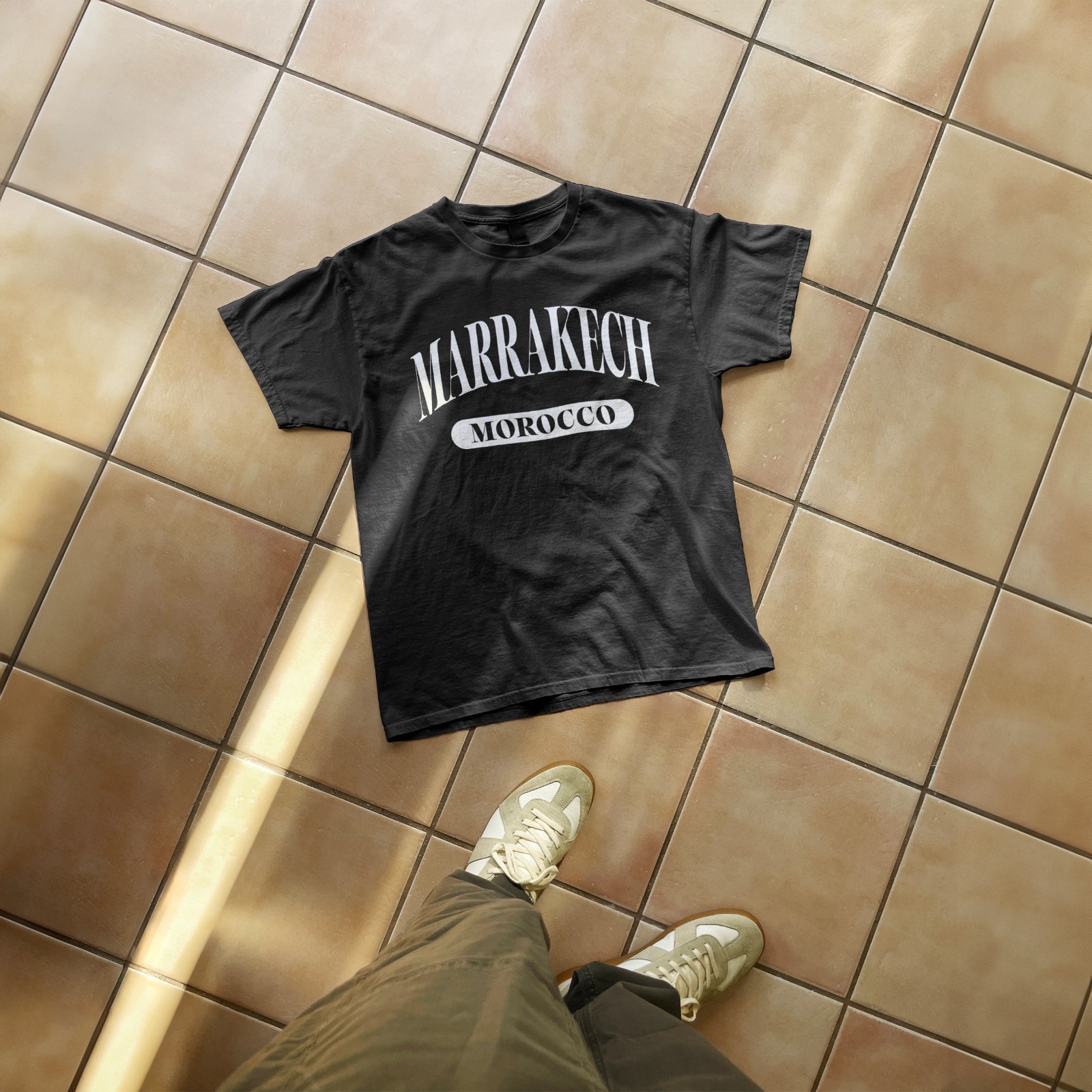 Marrakech Morocco retro vacation souvenir classic tee desert city gallery