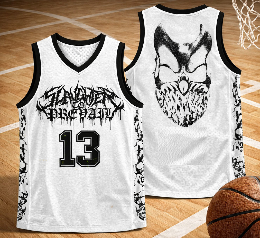 TRENDING Slaughter to Prevail basketball jersey All sizes XZ1437 gallery