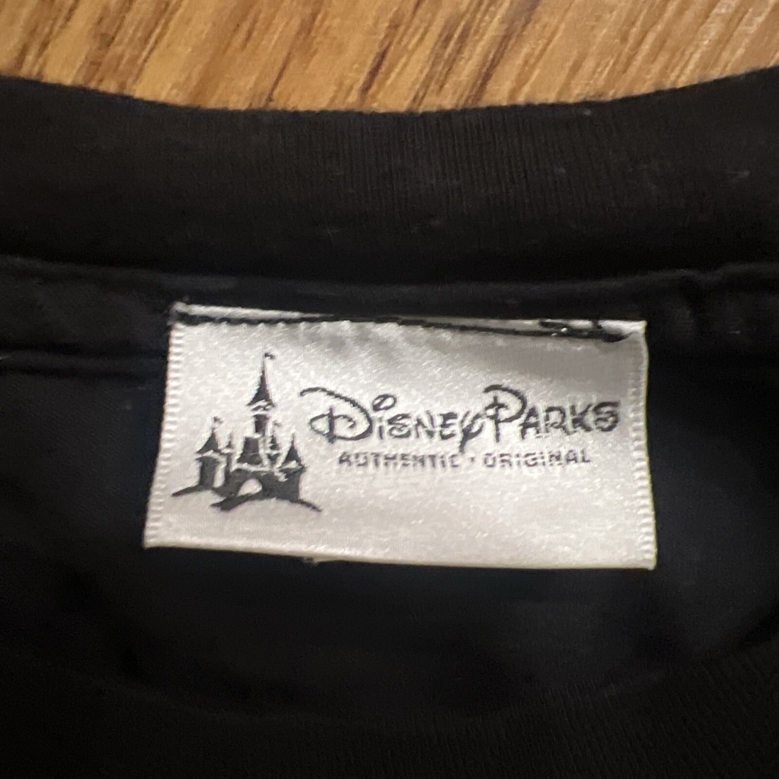 Disney Parks Authentic Original Mens Shirt Large Black Mickey Mouse Distressed gallery