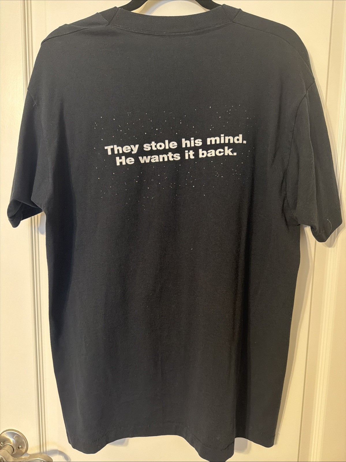 Vintage 1990 Total Recall Movie Promo Single Stitch Size XL Black gallery
