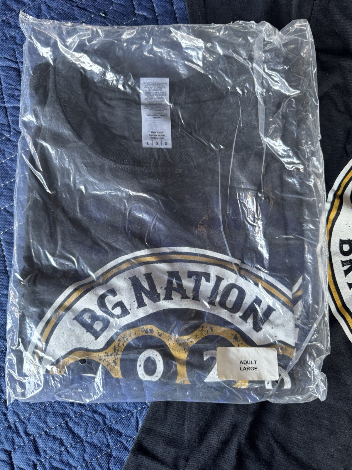 NWT Brantley Gilbert 2020 BG Nation Logo Graphic Gildan T-Shirt Black Unisex-LRG gallery