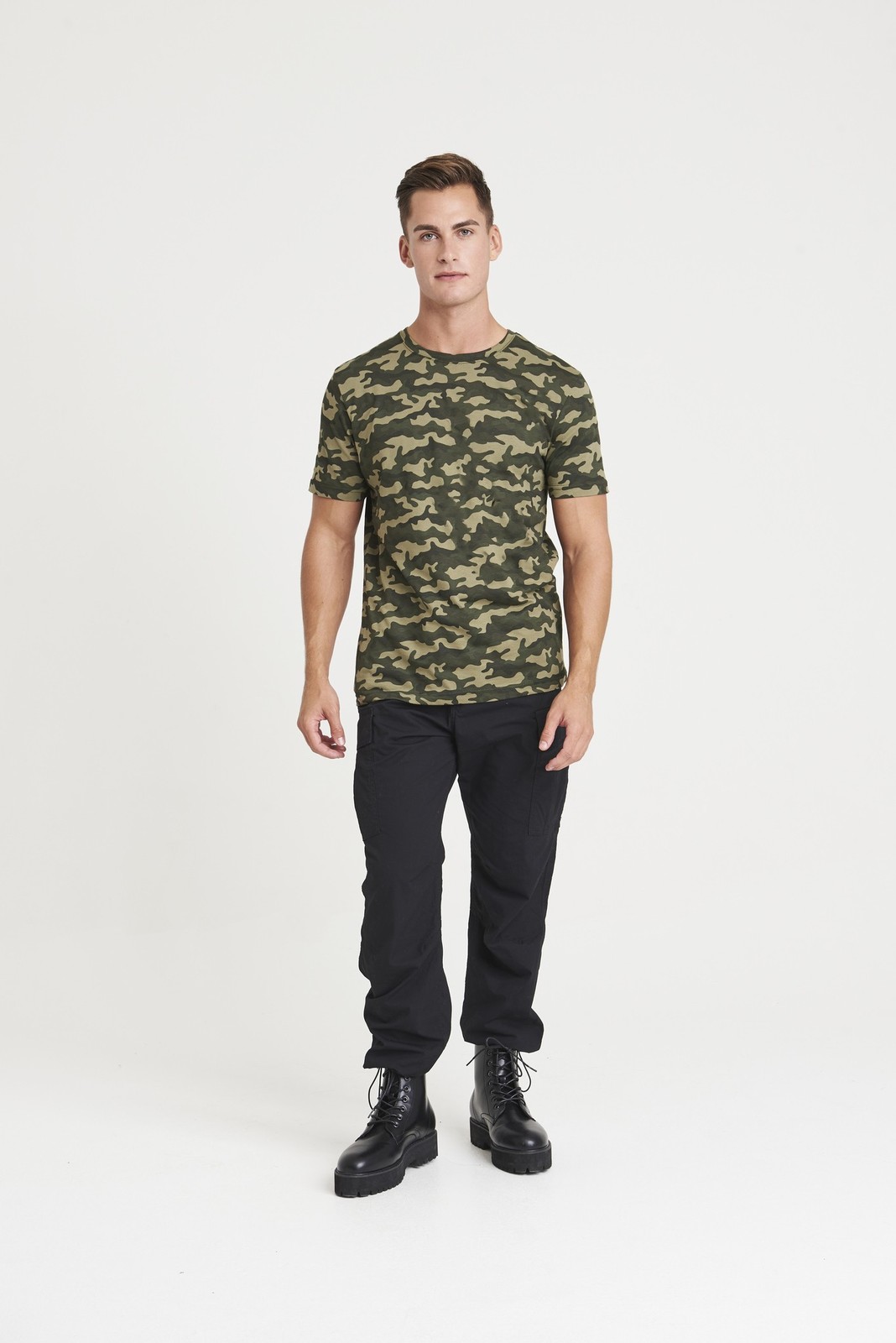 AWDis Just T's Camo T - Modern stylish T, All-over camo print gallery