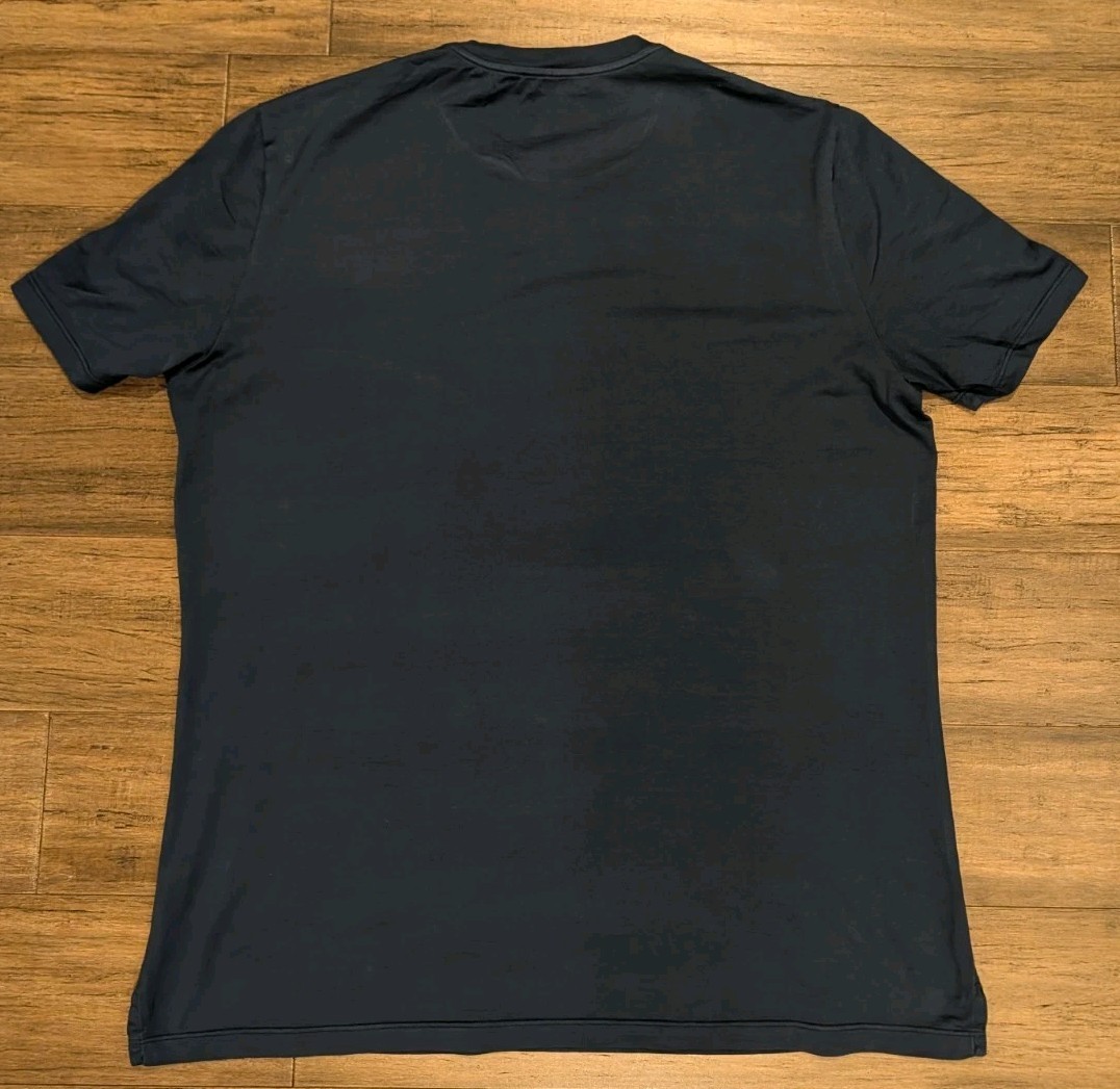 Girelli Bruni Navy T-Shirt 100% Cotton Size EU 56 Made In Italy Short Sleeve gallery