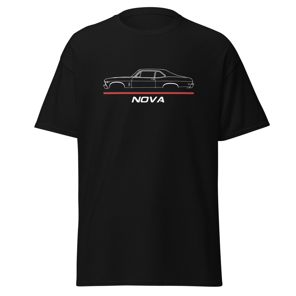 Nova 1969 Classic Small Block Street Racing Muscle Graphic Tee T-Shirt Gift