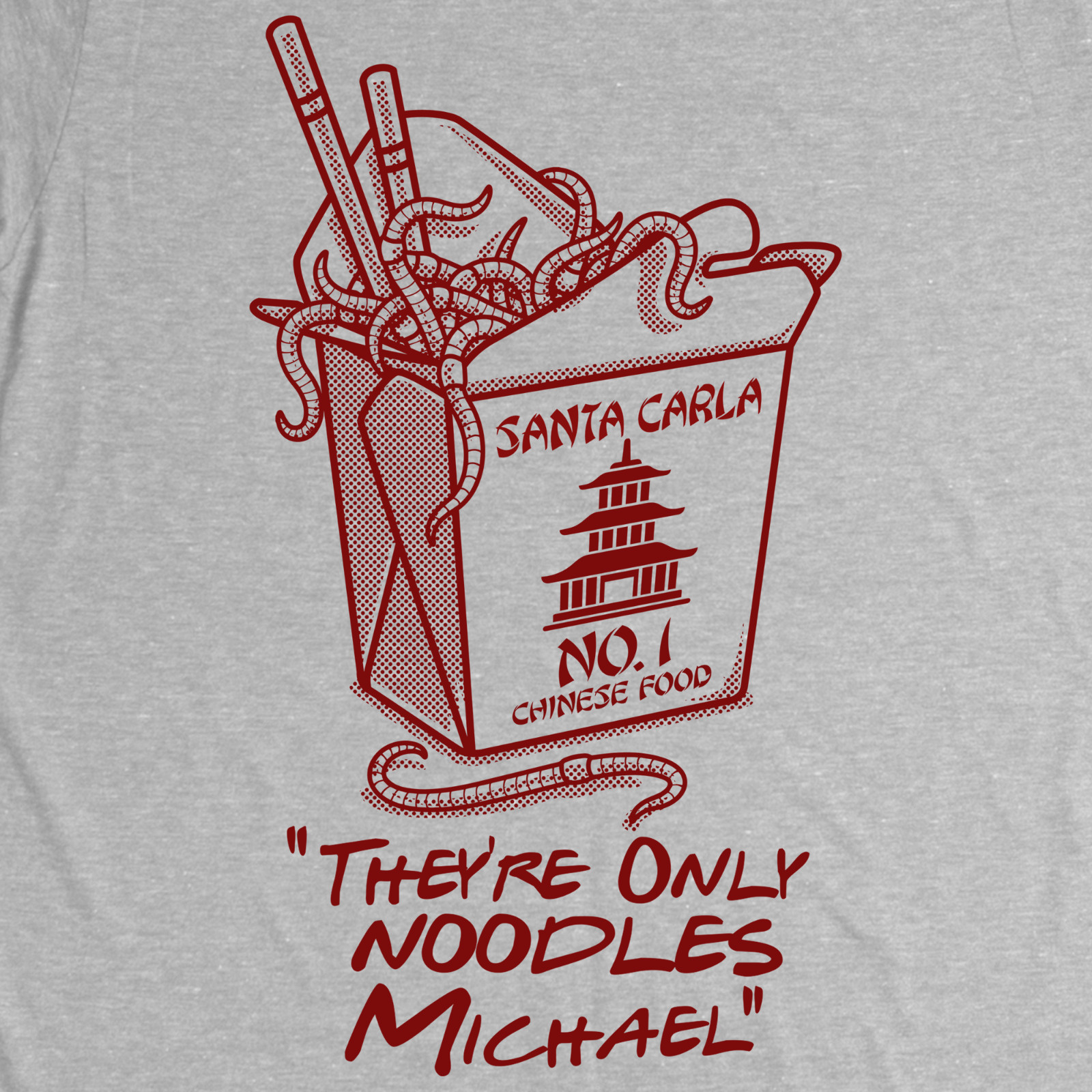 The Lost Boys They're Only Noodles Chinese Takeout Cry Little Sister Tee T Shirt gallery