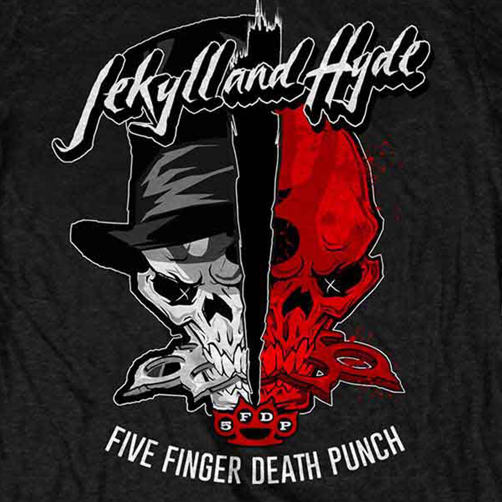 Five Finger Death Punch Jekyll And Hyde T Shirt gallery