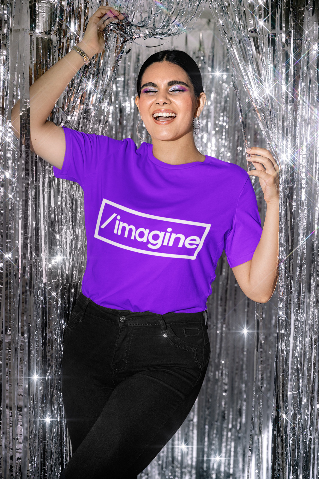 Imagine Unisex Jersey Short Sleeve Tee - For those who love to create gallery