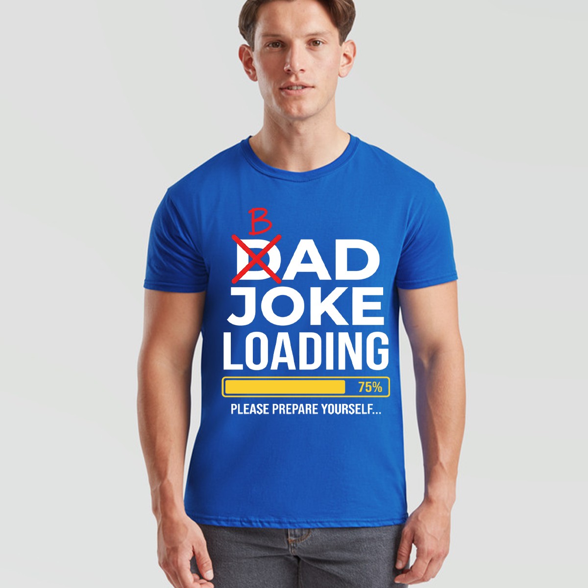 Dad Joke Loading Mens T Shirt Fathers Day Daddy Funny Bad Joke Tee Gift Top gallery