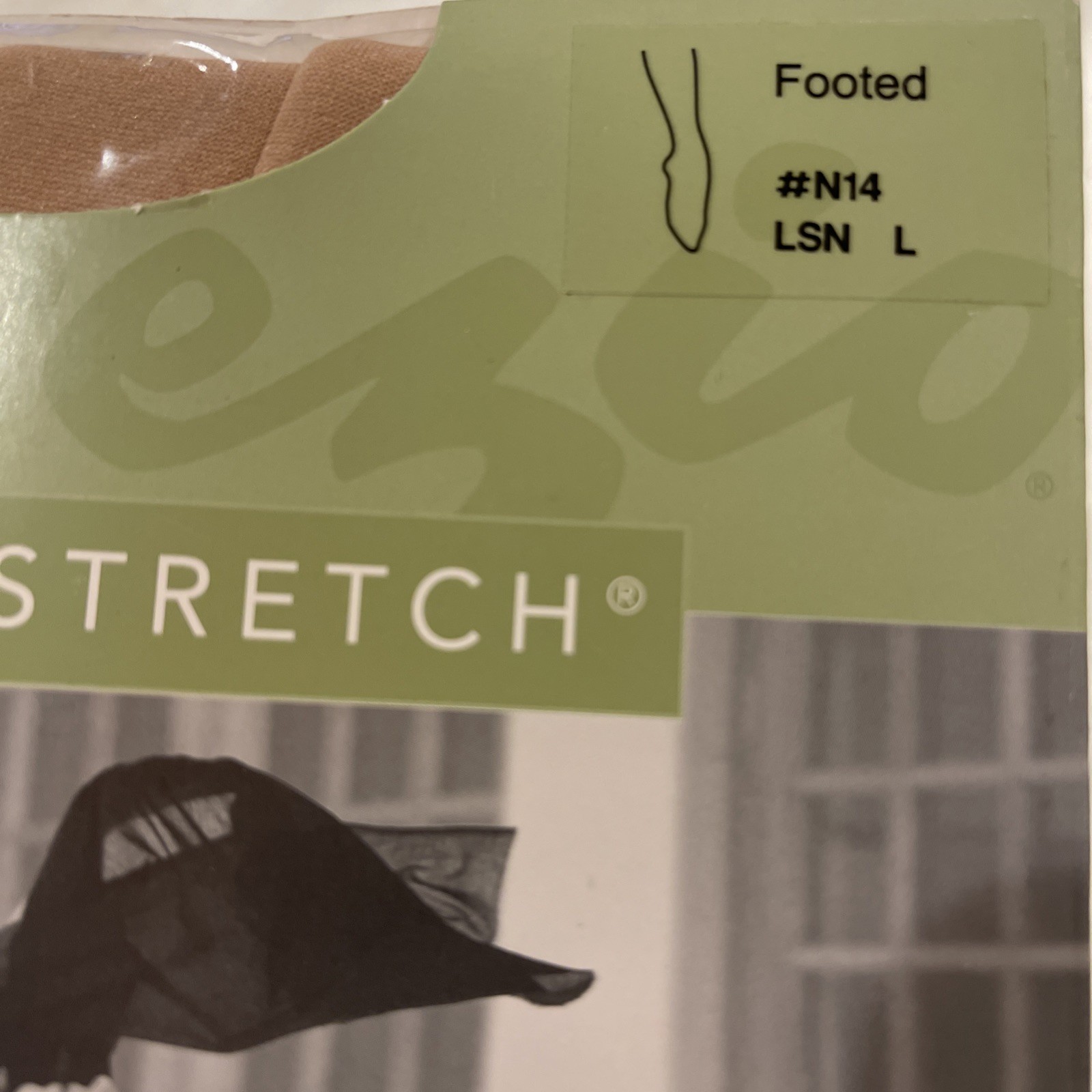 CAPEZIO Women's “Hold & Stretch” Footed Tight Light Suntan Large #N14 New gallery