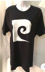 Rare Canvas Black White Pierre Cardin logo tshirt Brooklyn Museum various sizes