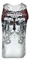 Xtreme Couture by Affliction Men’s Tank Top Shirt Carnivore Skull Biker S-3XL