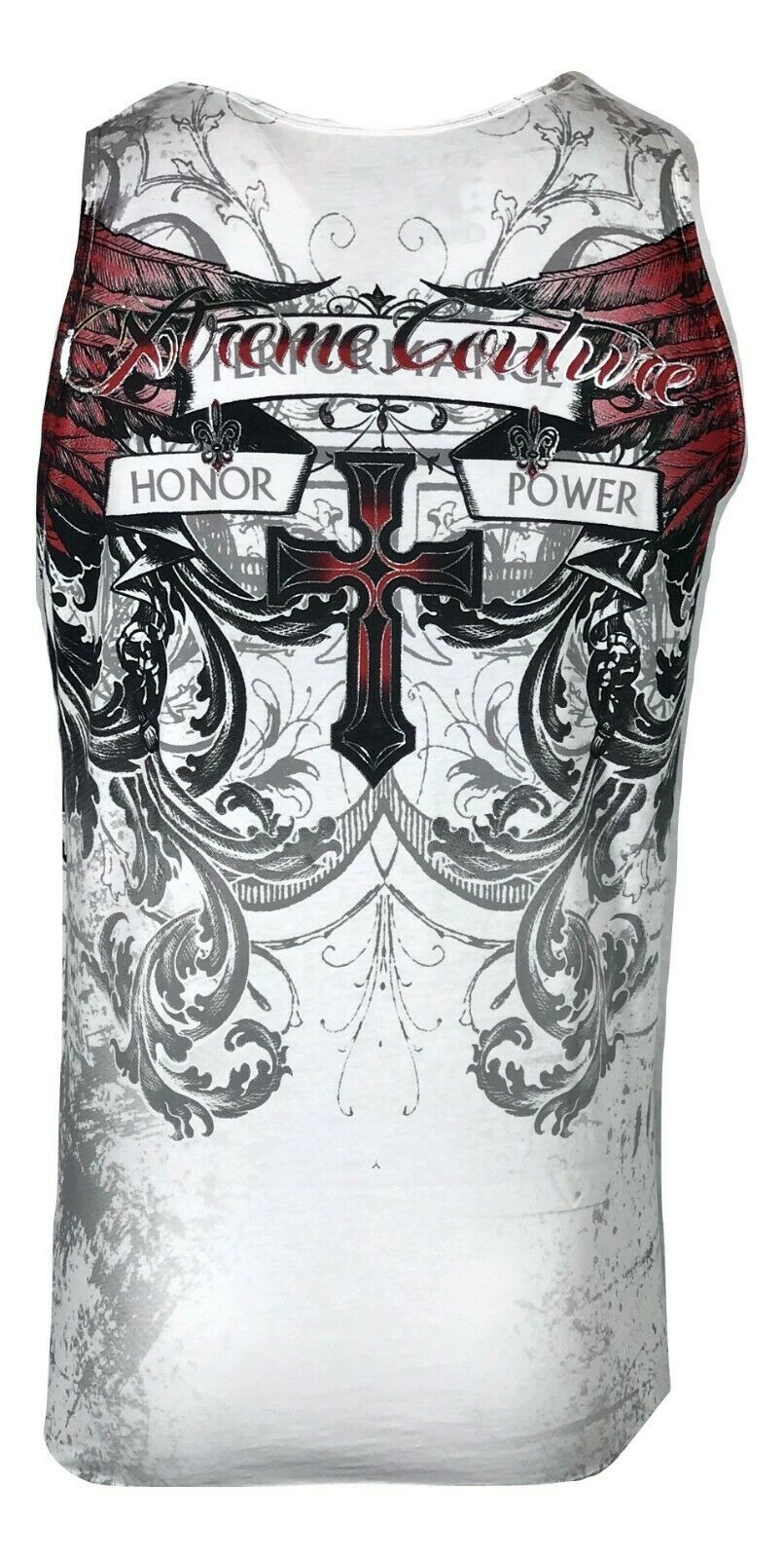 Xtreme Couture by Affliction Men's Tank Top Shirt Carnivore Skull Biker S-3XL gallery