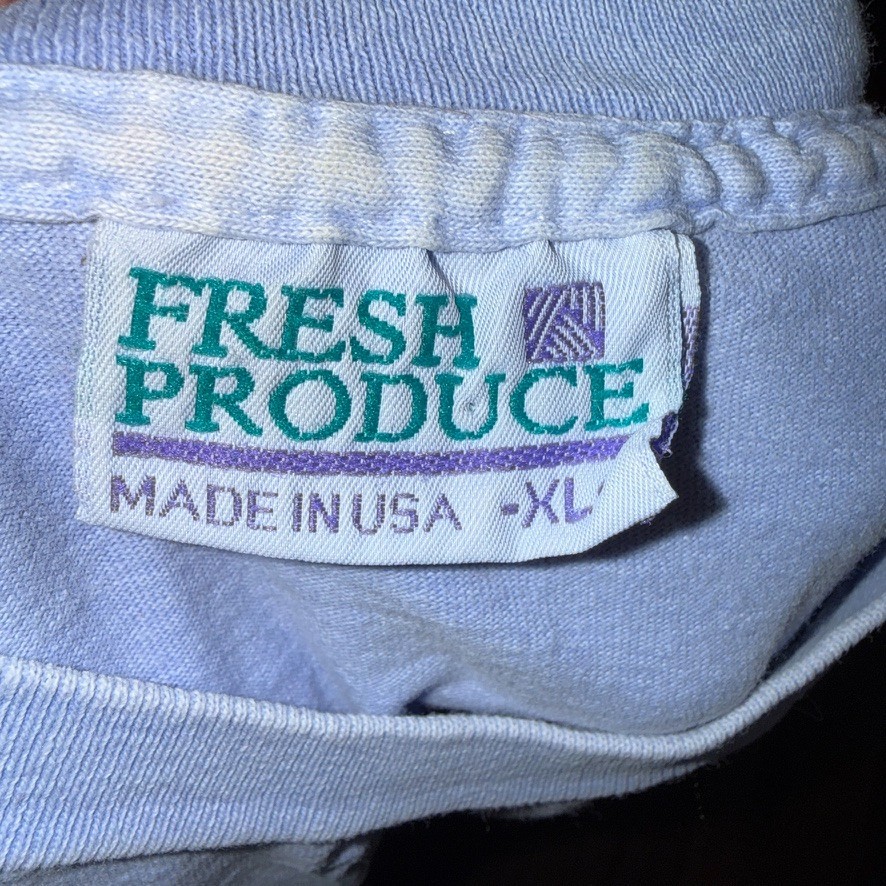 Vintage Boulder Colorado T Shirt Fresh Produce USA Pastel Single Stitch XL gallery