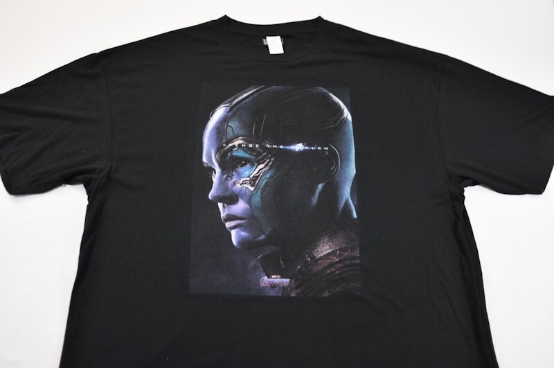 men's Marvel t-shirt size 3XLT black with avenger fallen print short sleeve crew gallery