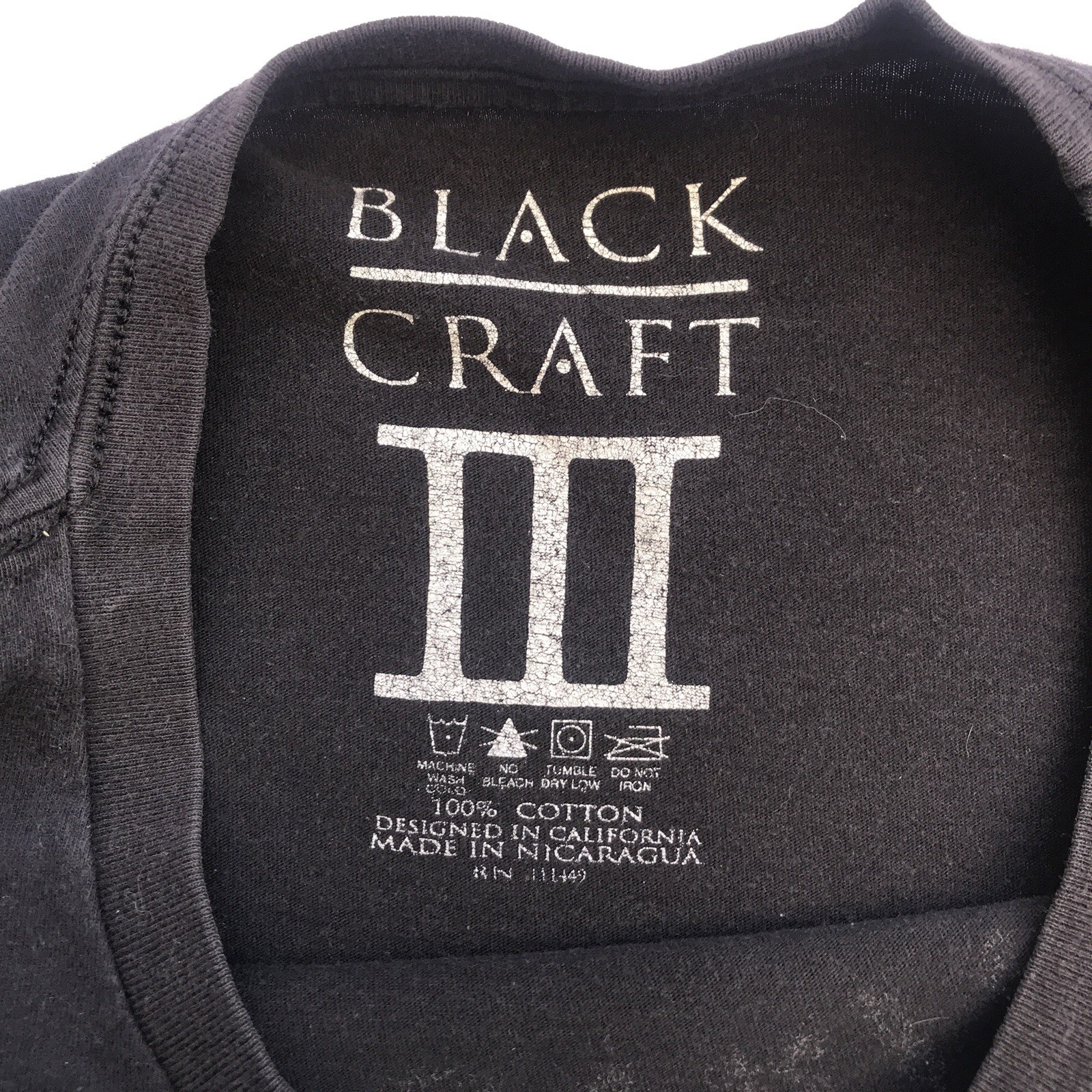 Black Craft Cult Create Your Own Future Black T Shirt Long Sleeve Size 38 gallery