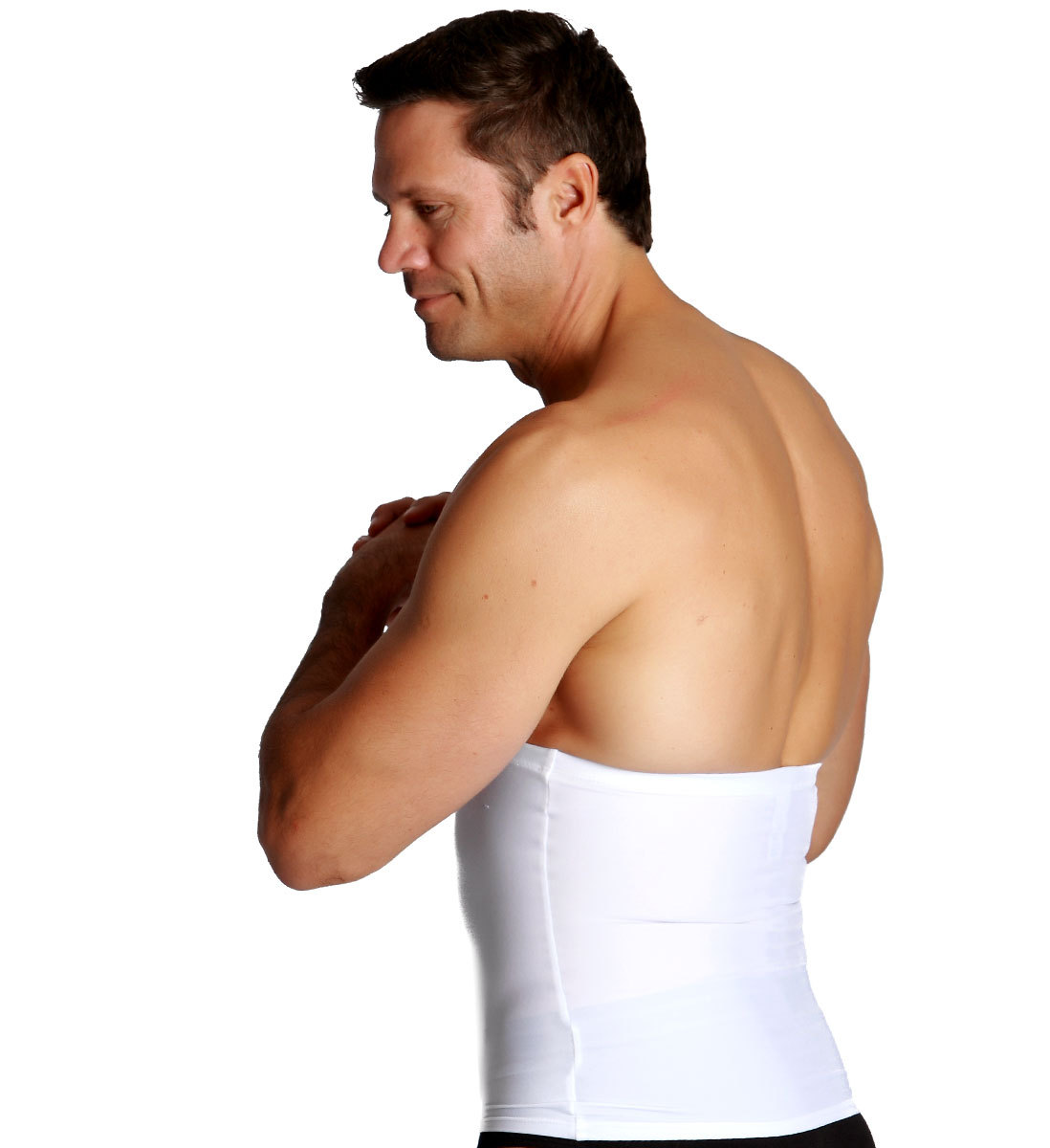 Instaslim Compression Mens Slimming Belt Look 5" Slimmer Insta Slim ALL sz Color gallery