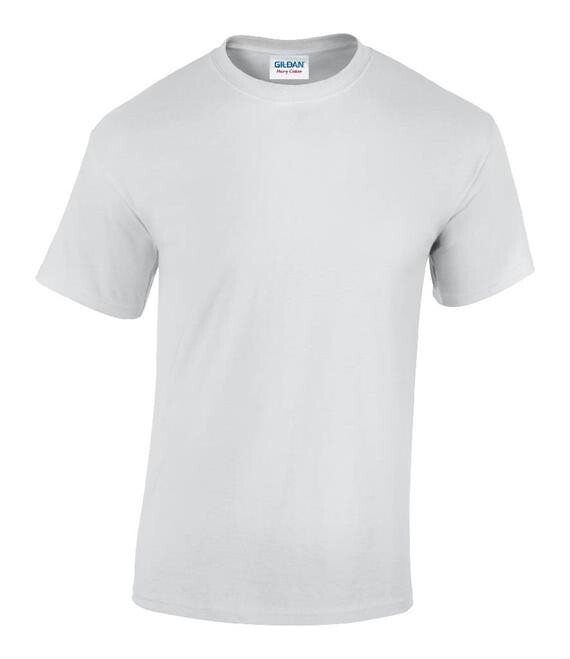 Gildan White Heavy Cotton T Shirt Pack of 9 – Large Youth