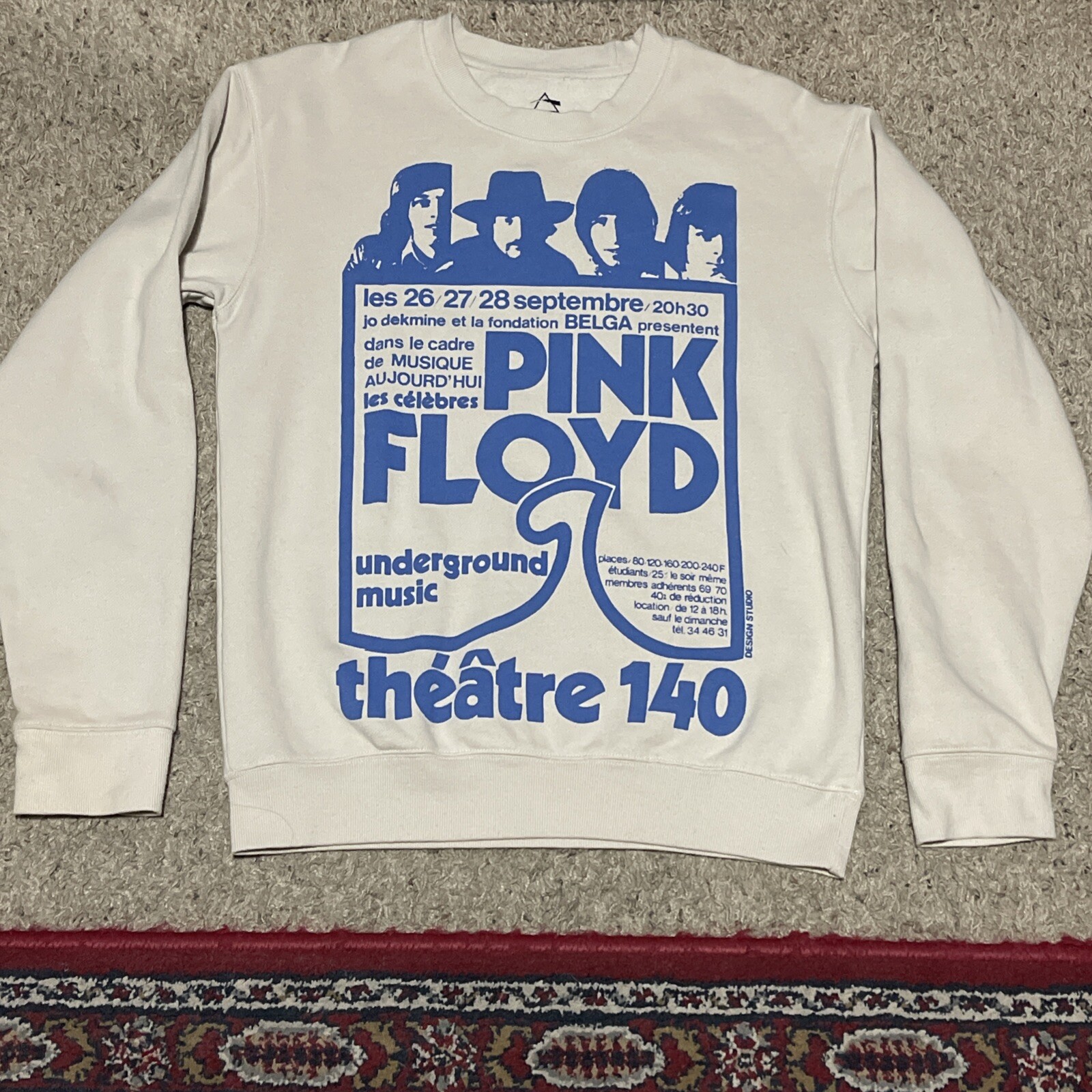 Official Pink Floyd Underground, Music Theater 140 Poster Graphics Size Small gallery