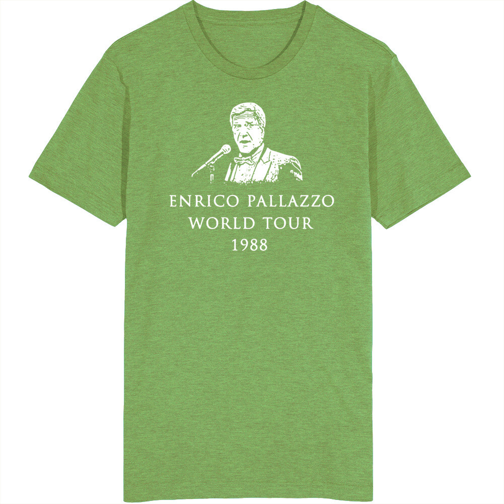 Enrico Palazzo World Tour 1988 Naked Gun Movie T Shirt gallery
