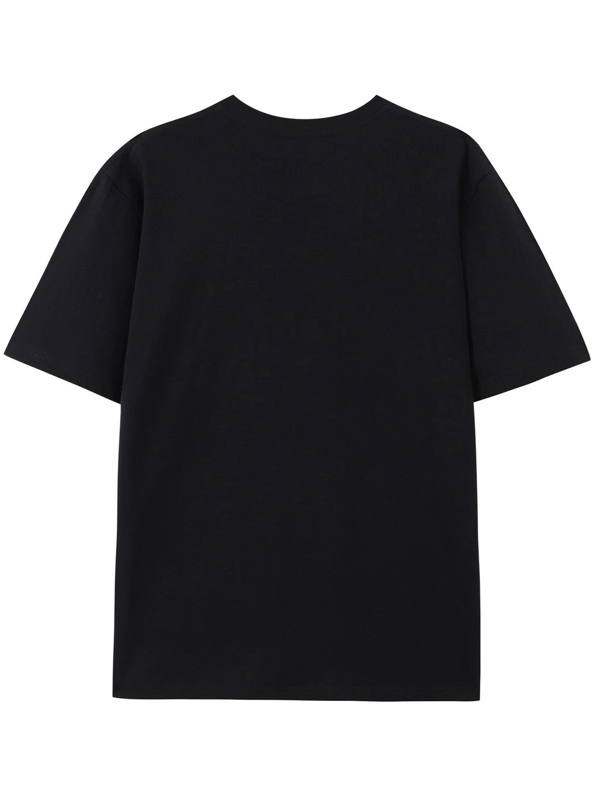 Unisex Casual T-Shirt Inspired by Technology, Featuring a Black Color with a W gallery