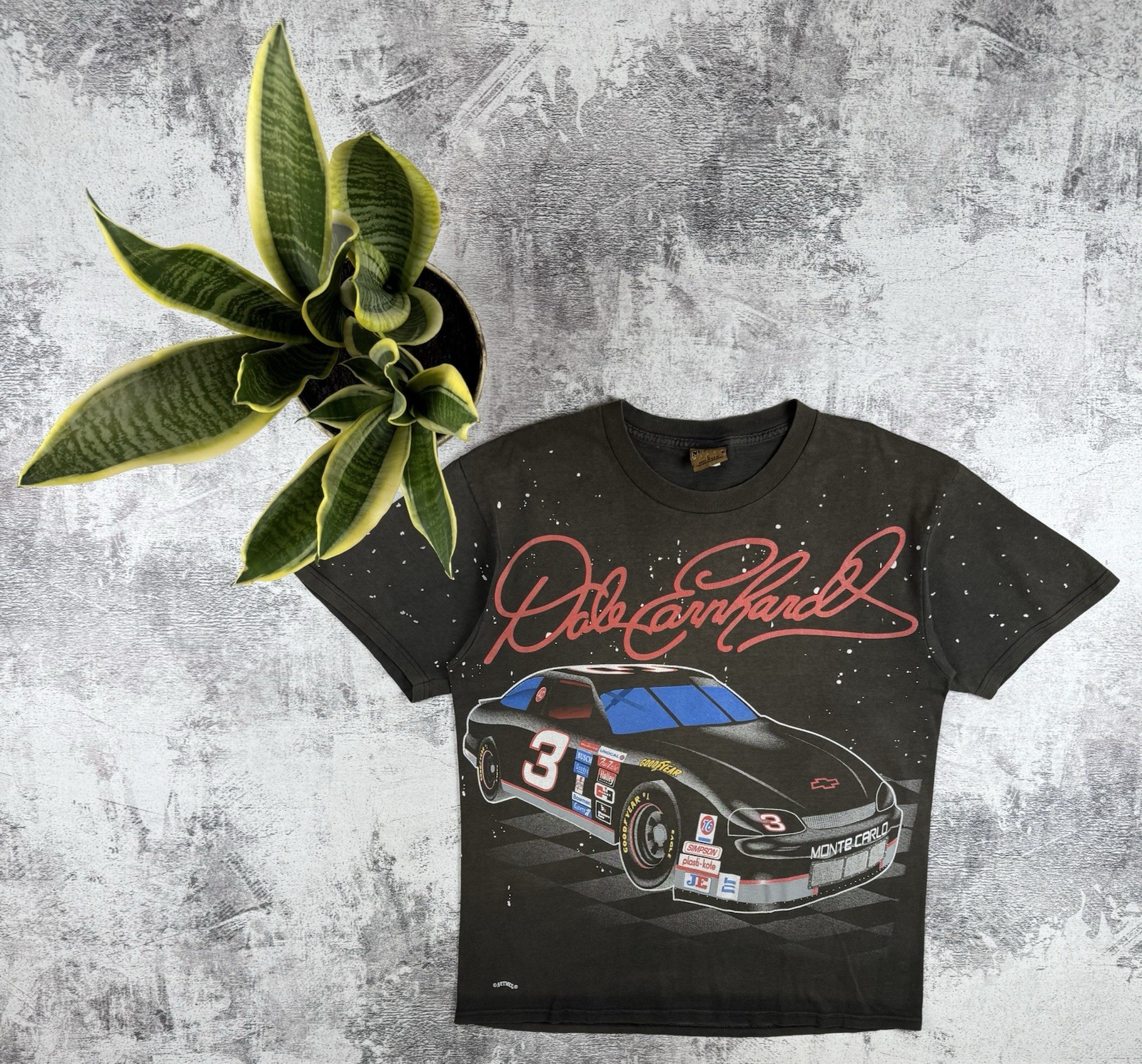 Vintage Dale Earnhardt Racing The Intimidator Monte Carlo Formula 1 T Shirt Tee gallery