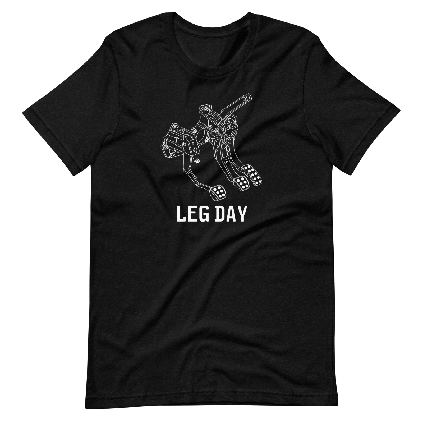 Leg Day Shirt – Original TireWearCo design as seen on Blipshift – Bella+Canvas