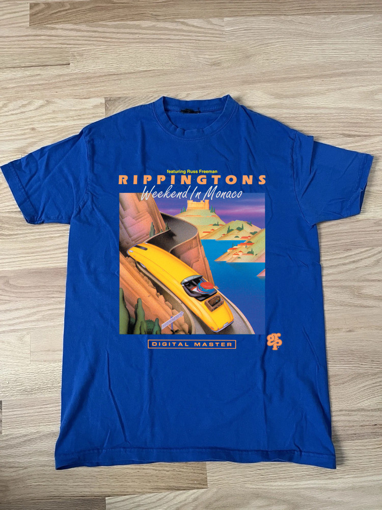 Weekend In Monaco Album The Rippingtons Graphic Tee Cotton T Shirt Size S-5XL