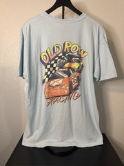 Old Row (Racing) Light Blue Relaxed Fit XL Left Pocket 100% Ring-Spun Cotton